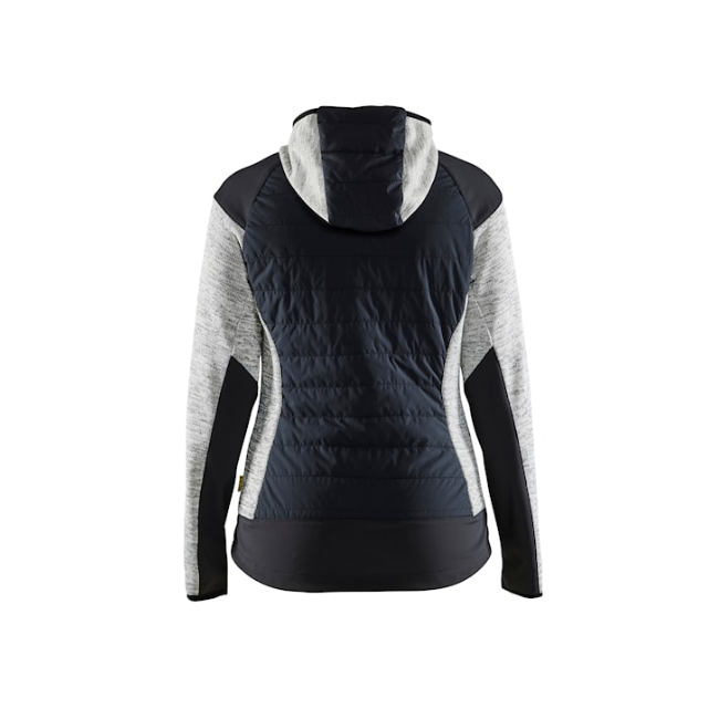 Veste hybride femme Gris Chiné/Noir - Blaklader