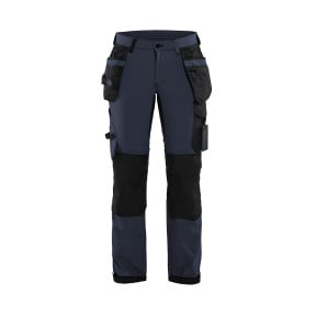 Pantalon artisan stretch 4D femme marine - Blaklader