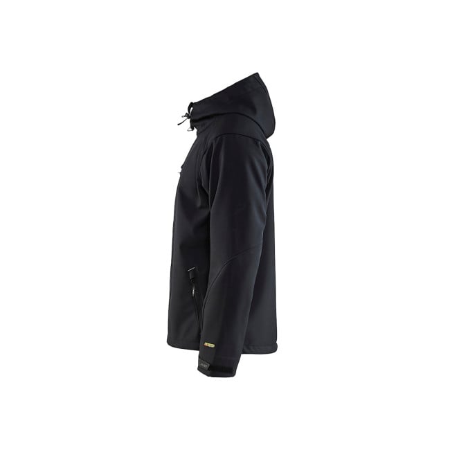 Veste Softshell à capuche Noir/Gris - Blaklader