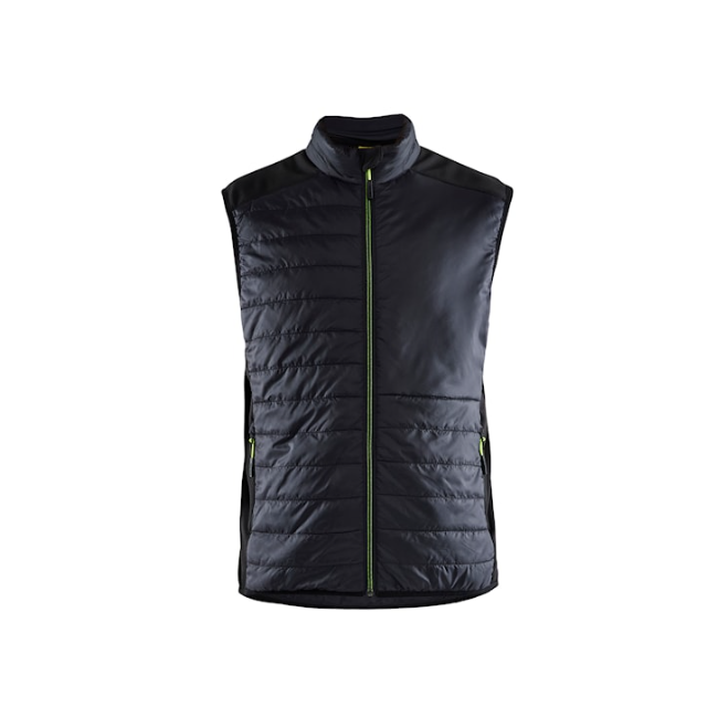 Gilet doublé Noir/Jaune fluo - Blaklader