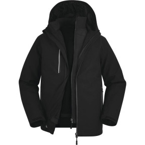 Parka 3 w 1 EOLE2 czarna - Delta plus