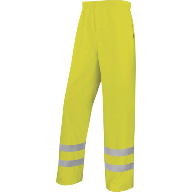 Pantalon de pluie HV jaune fluo - Delta plus