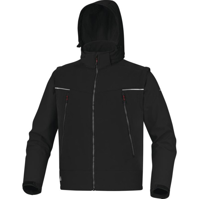 Softshell-Jacke Orse schwarz - Delta plus