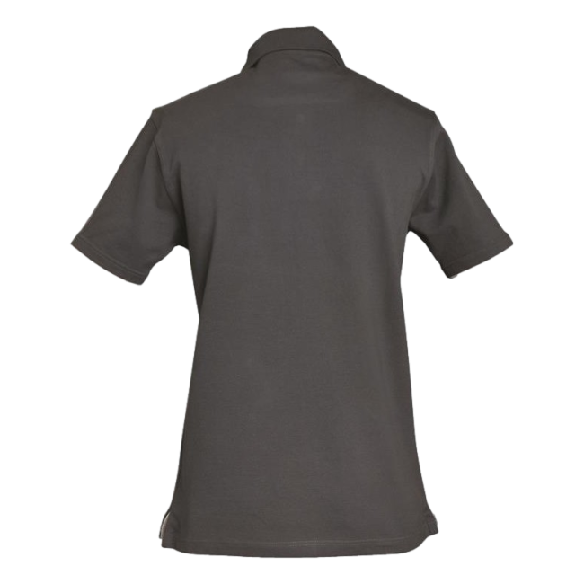 Polo homme Sasha 100% coton Gris convoy et gris clair - SNV