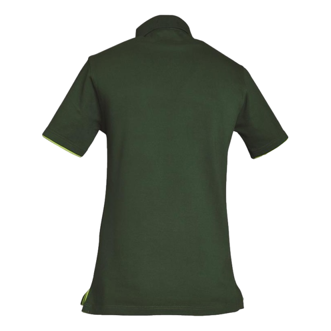 Polo homme Sasha 100% coton Vert bouteille et pistache - SNV