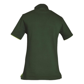 Herren Poloshirt Sasha 100% Baumwolle Flaschengrün und Pistazie - SNV