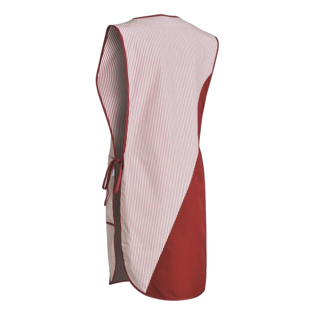 Chasuble femme Patricia Bordeaux et rayé - SNV