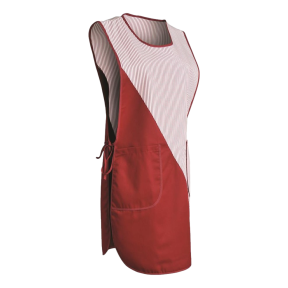 Chasuble femme Patricia Bordeaux et rayé - SNV