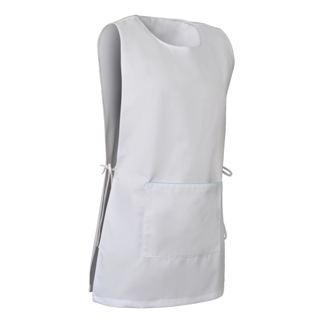 Chasuble femme Nicki Blanc et bleu pacific - SNV