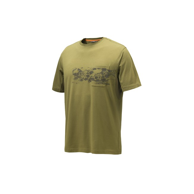 T-shirt à manches courtes pour homme Dark Earth Flat - Beretta