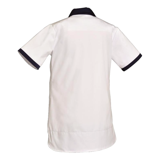 Tunique femme manches courtes Molly Blanc et marine - SNV