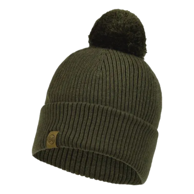 KNITTED BONNET TIM FOREST - Buff