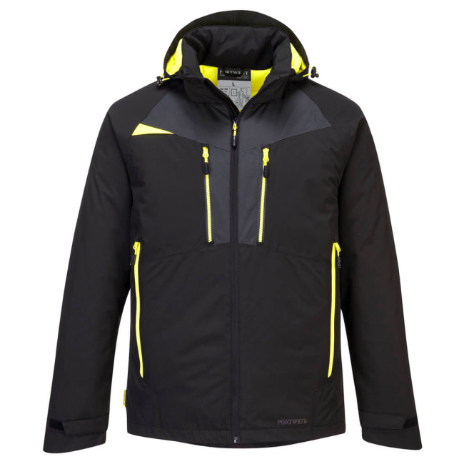 Veste hiver DX4 Noir et jaune - Portwest