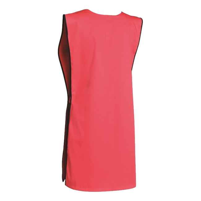 Schort dames Delphine Roze en zwart - SNV