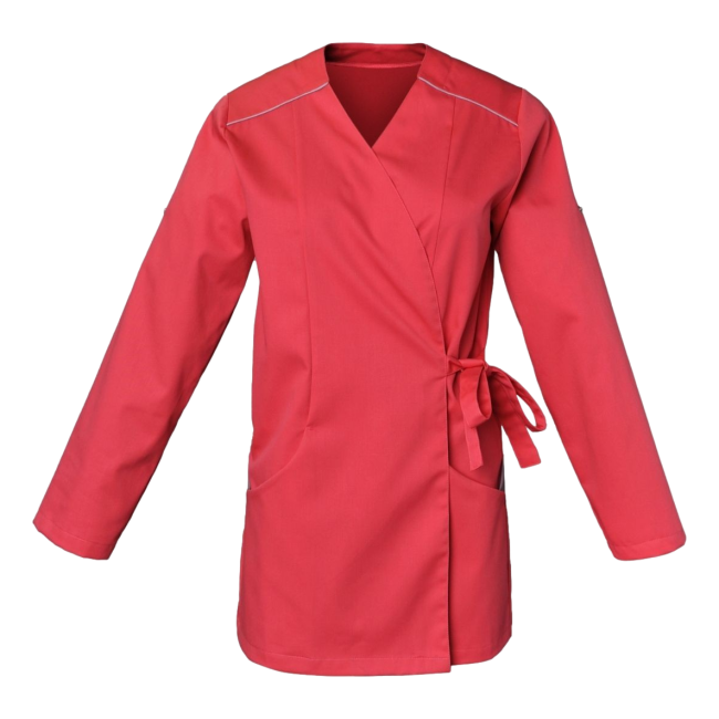 Damen-Tunika Greta mit verstellbaren Ärmeln Rosa und Grau - SNV