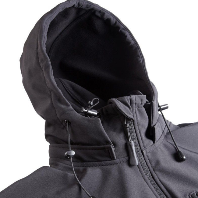 Softshell jas Space Zwart - Force Series