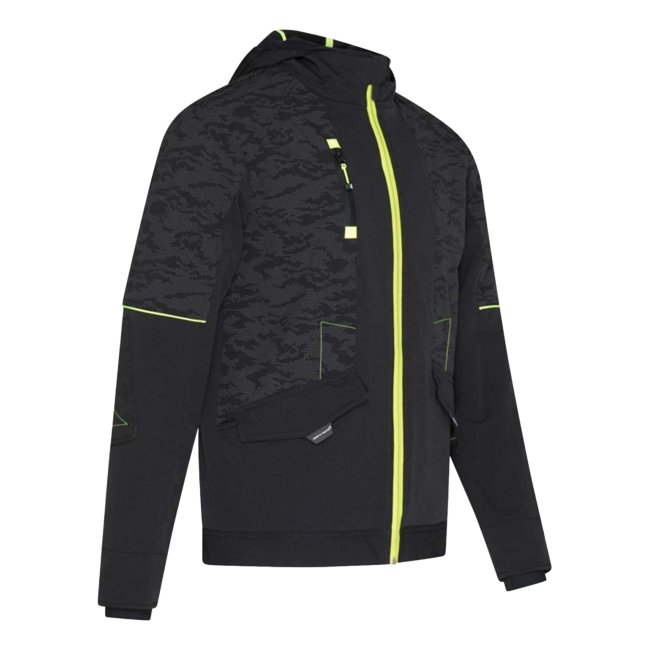 Blouson de travail Garcia Noir et jaune fluo - North Ways