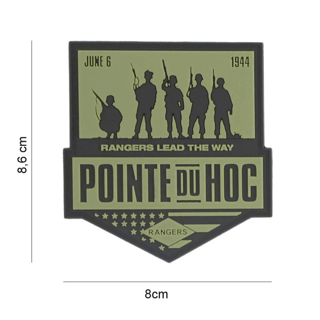 3D PVC Patch Pointe du Hoc - 101 Inc