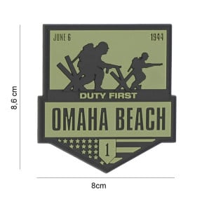 Patch 3D PVC Omaha Beach - 101 Inc