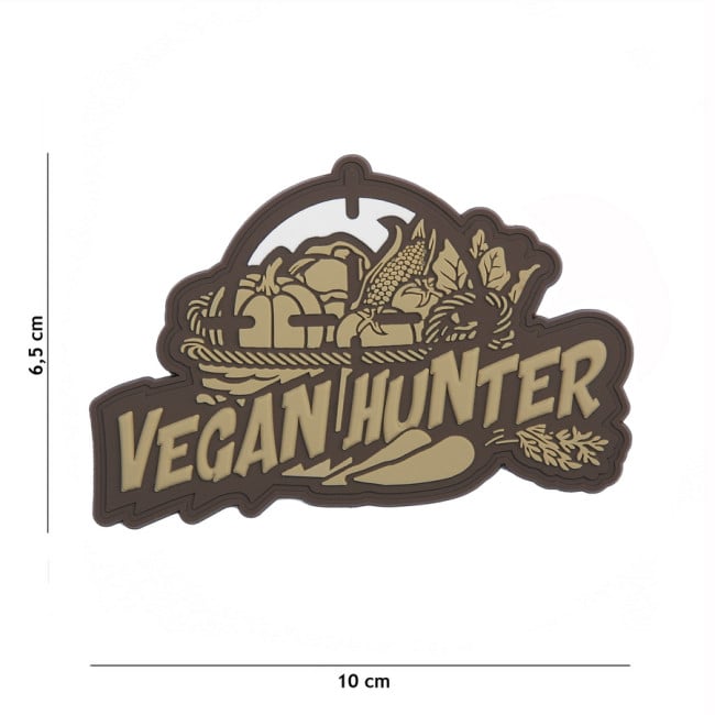 3D PVC Patch Vegan Hunter coyote - 101 Inc