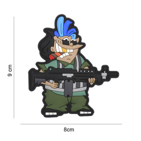 Patch 3D PVC Doddy jerk - 101 Inc