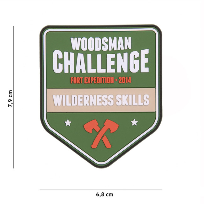 3D PVC Patch Woodsman Challenge - 101 Inc