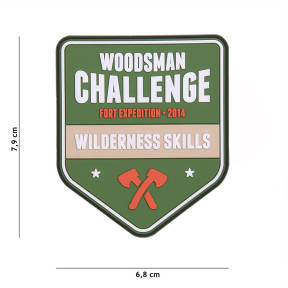 3D PVC Patch Woodsman Challenge - 101 Inc