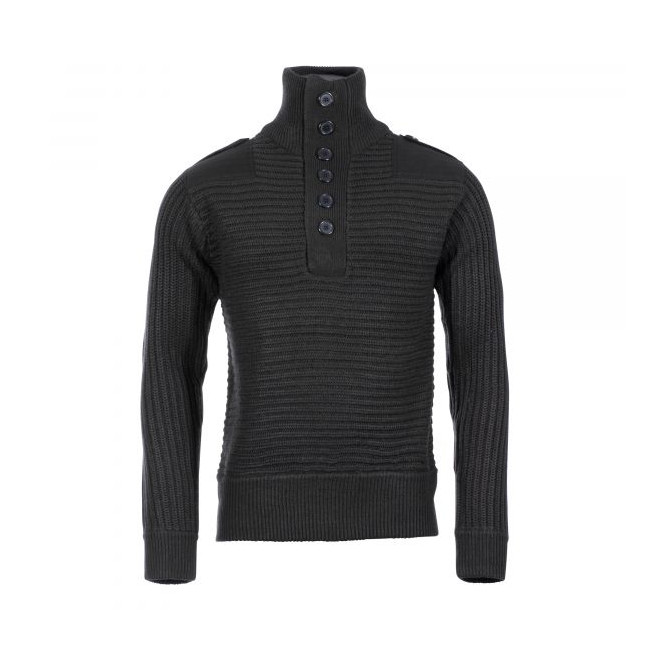 Sweter alpejski czarny - Brandit