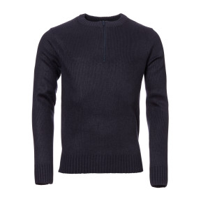 Sweter wojskowy granatowy - Brandit