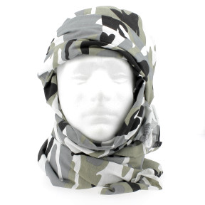 Chèche camouflage urbain gris - CityGuard