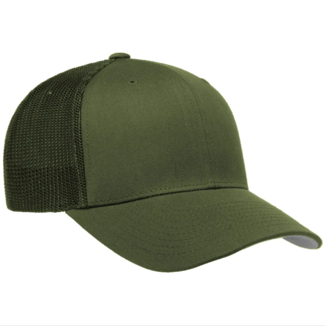 Casquette Flexfit filet vert - Brandit
