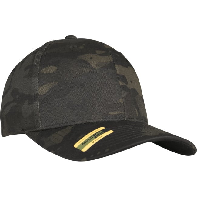 Casquette Flexfit multicam noir - Brandit