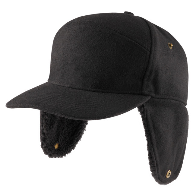 Casquette d'hiver de bucheron noir - Brandit