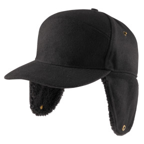 Casquette d'hiver de bucheron noir - Brandit