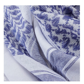 Shemag sjaal blauw/wit - Brandit
