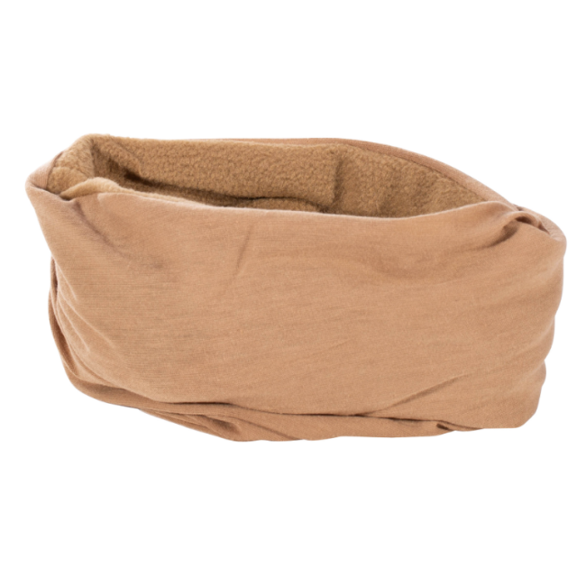 Fleece nekwarmer camel - Brandit
