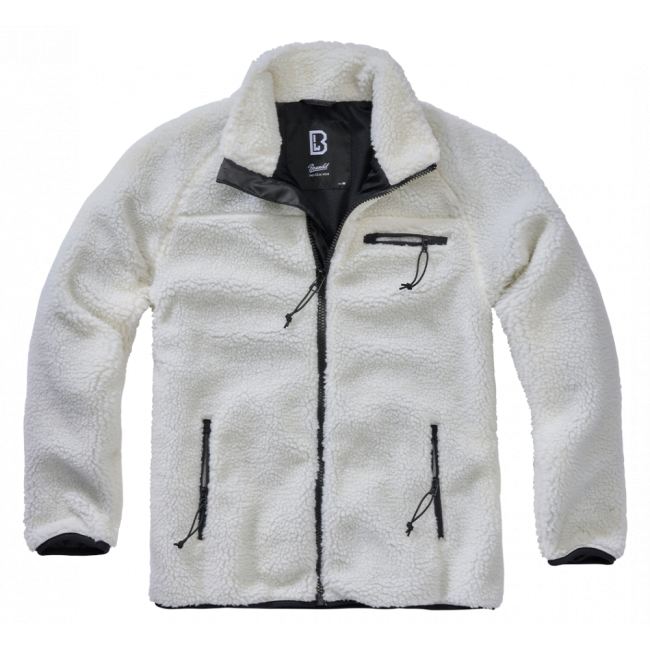 Fleecejacke weiß - Brandit