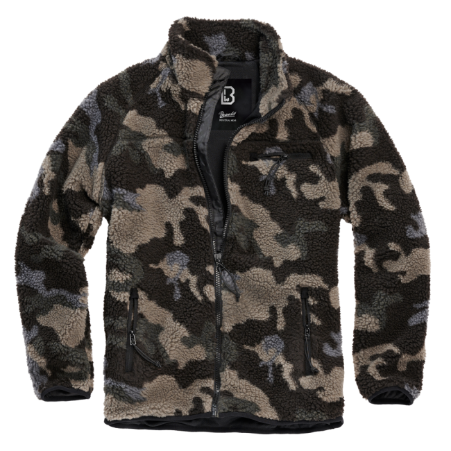 Fleece vest darkcamo - Brandit