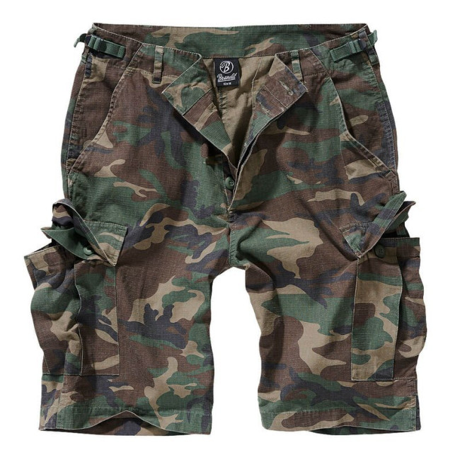 BDU Ripstop Woodland Shorts - Brandit