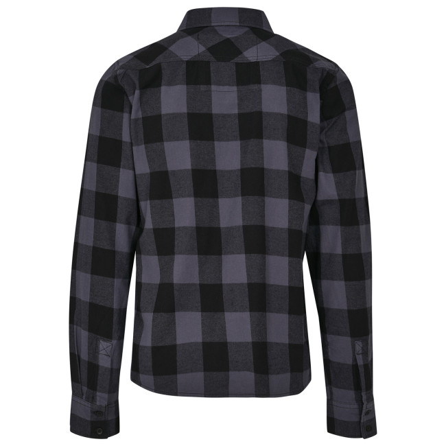 Chemise à carreaux gris/noir - Brandit