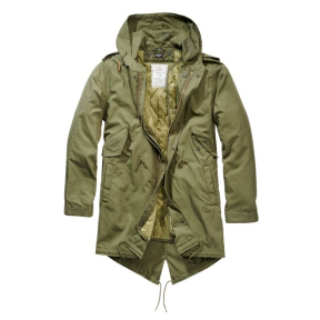 Olivgrüne US M51 Militärparka für Herren - Brandit