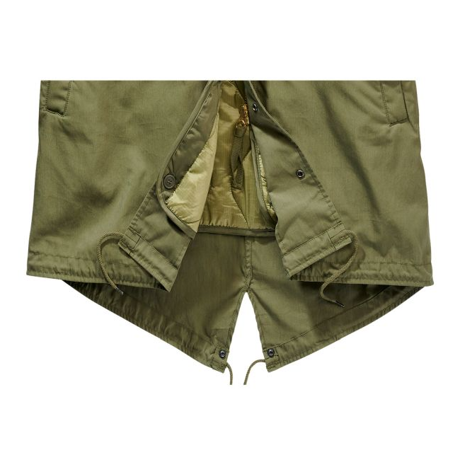 Olivgrüne US M51 Militärparka für Herren - Brandit