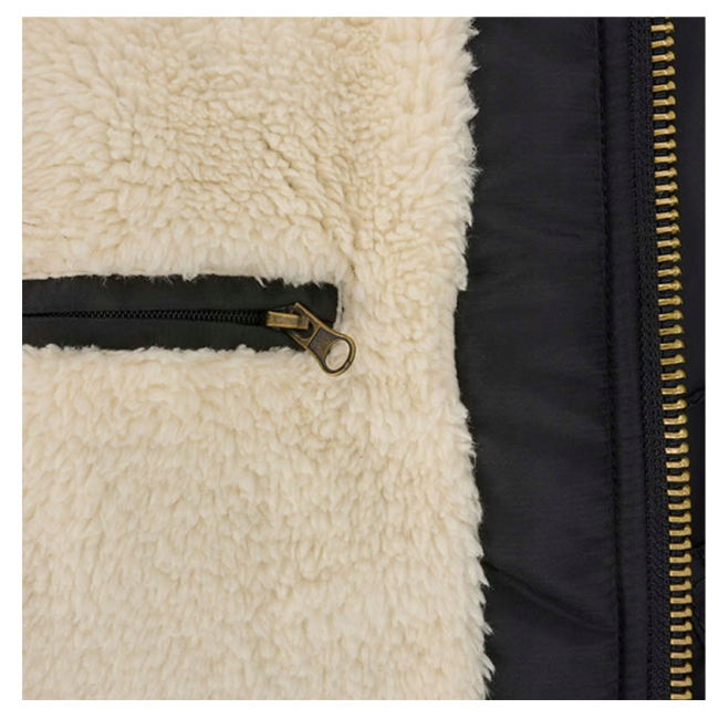 Blouson aviateur à capuche CWU noir - Brandit
