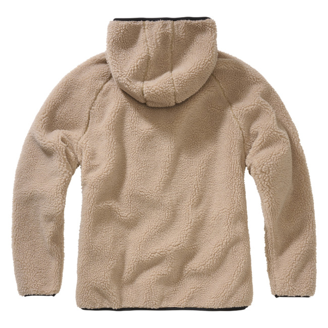 Kurtka damska polar z kapturem camel - Brandit
