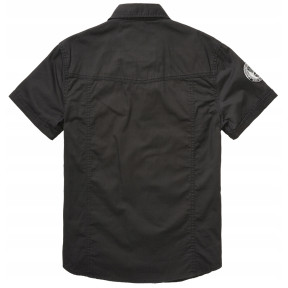 Chemise à manches courtes Luis vintage noir - Brandit