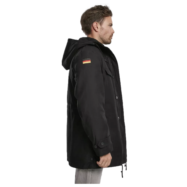 BW Flaggenparka schwarz - Brandit