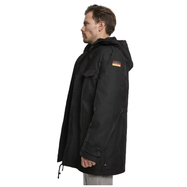 BW Flaggenparka schwarz - Brandit
