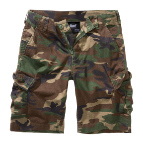 Szorty dziecięce BDU Ripstop woodland - Brandit