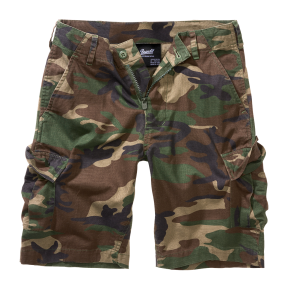 Szorty dziecięce BDU Ripstop woodland - Brandit