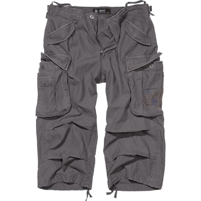 Short industrie vintage 3/4 anthracite - Brandit